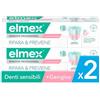 elmex Dentifricio Sensitive Professional Ripara e Previene denti sensibili 2x75 ml | Trattamento Per Denti Sensibili | Sollievo immediato dal dolore* | Previene la recessione gengivale