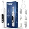 Piashow Kit di sbiancamento dei denti professionale per la rimozione del tartaro con 5 teste, lucidatore dentale con 5 modalità per la pulizia dei denti e sbiancamento dei denti, per lucidare dopo la pulizia
