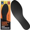 ESTCARBON Soletta ortopedica in fibra di carbonio - 1 pezzo, taglia UE 40