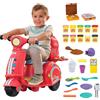 Play-Doh Pizza Consegna Scooter Playset, Grande Trattorino Giocare Cibo