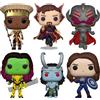 Funko Pop Lot Bundle Di 6 Marvel What If - Doctor Strange, Loki, Gamora E Altro