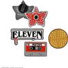 Cinereplicas Gadget STRANGER THINGS Set di 4 spille della prima stagione