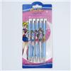 Sailor Moon Con Sailor Mercury, Mars, Jupiter, Venus E Sailor Moon Pen Set