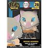 Funko Pop! Spilla Inosuke Hashibira Demon Slayer #26 Smalto Metallico