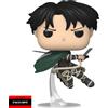 Funko Pop! Animazione Attack on Titan Captain Levi Ackerman #1315 AAA Anime Ex
