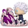 Funko Pop! Deluxe: Jujitsu Kaisen - Satoru Gojo Utilizzando Cavo Tecnica Viola