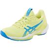 ASICS 1042A250-750 Solution Speed FF 3 Donna, Huddle Yellow/Blue Coast EU 36