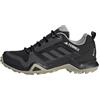 Adidas Donna Terrex AX3 Gore-Tex Hiking Shoes, Core Black/Solid Grey/Metal Grey, 37 1/3 EU