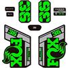 STAR SAM Pegatinas horquilla bici Fox 36 formance Elite 2021