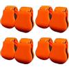Jorzer Porta canna da pesca, clip per canna da pesca Portapali portatile multiuso antigroviglio in plastica da 8 pezzi per riva, barca, banca.