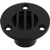Healvian Copertura per scarico del pavimento in nylon, con kit di montaggio, coperture per scarichi del ponte, per yacht, camper e barche, 5,00 x 5,00 x 3,00 cm