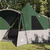 SKTQYQO Tenda Teepee 8 Persone Verde 720x465x295 cm