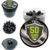 SSR 100 x Hard Rubber Balls Paintballs Training Shooting Reballs for Paintball And Defense Pistols 50 Cal. Palline in Gomma Dura per Paintball e Pistole da Difesa in Calibro 50