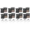 PMAGSYQ Pastiglie Freno a Disco Bici MTB Pastiglie Freno idrauliche Adatte per Shimano L05A K04S K05S Pastiglie Freno Bici da Strada(BL-01S 8Pair)