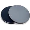LOVIVER Disco Pilates Scivolante Dischi Scorrevoli Slider Fitness Attrezzo Core Design Portatile per Routine Ovunque Superficie Liscia E Schiuma per Diversi, Gray
