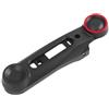 Lapiglo Copertura per forcella posteriore per scooter elettrico Ninebot F3 F3 Pro, rivestimento decorativo antipolvere in plastica nera, 24 cm