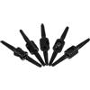 GLEAVI 5 Pezzi Connettore per Cavo Bicicletta Guida Cavo Interno Lega di Alluminio Nero Compatibile Facile Installazione per Mountain Bike e Ciclismo a Lunga Distanza