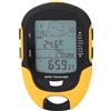 Zhjvihx Ricevitore di Navigazione GPS, GPS Beidou Doppia Posizione Satellitare Altimetro Barometro Digitale Portatile, Termometro Digitale Igrometro Bussola con Mini Torcia Ricaricabile USB per