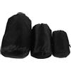 ibasenice Set 3 Sacchi Compressione per Giacche e Abbigliamento, Materiale 600d Oxford, Organizzazione Versatile e Compressione Efficiente per Campeggio e Avventure Outdoor