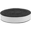 POPETPOP Overgrip per Racchetta Tennis 1 Rotolo Nero in Poliestere | Assorbe Sudore, Tocco Confortevole, Uso Sportivo, Accessorio per Impugnatura