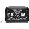 Rocksax President King Of Terrors Zip Top Purse