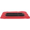 ADOCARN Supporto per Pinna da Paddle Board in PVC con Bracket di Montaggio, Resistente alla Corrosione Marina, per Tavole da Surf e Paddleboard Gonfiabili, Rosso
