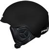 PROSURF Unicolore, Casco Unisex-Adulto, Nero, M