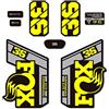 STAR SAM Pegatinas horquilla bici Fox 36 formance Elite 2021