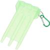SECFOU Custodia per Freccette Verde in Plastico, Box Leggero Outdoor