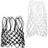 Yardwe 2 Pezzi Rete da Basket in Nylon Resistente 12 Anelli, Sostituzione Rapida per Canestri Standard, per Uso All'aperto in Parchi e Campi Sportivi