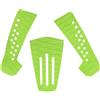 ibasenice Tappetino Verde per Tavola Paddle da Longboard e Antiscivolo Eva, Coda Sagomata, Resistenza Scivolamento Colore Chiaro Boarding e Surf