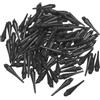 wenrescry 200 pezzi di punte per freccette in plastica, punte per softdart con filettatura 2BA, punte di ricambio durevoli per freccette morbide, facili da sostituire, accessori per freccette per gli