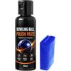 Generic Kit di pulizia per palla da bowling, 50 ml, pasta lucidante protettiva a lunga durata
