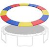 LYHYDMA Copertura Tappeto Elastico Tappetino di Ricambio for Trampolino da 8/10FT Arcobaleno Rotondo Protezione Sicurezza Impermeabile Resistente allo Strappo con Copertura a Molla