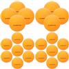 SWETRACE Palline da Ping Pong Rotonde 50 Pezzi in ABS Arancia