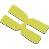 TOYANDONA Pad in Silicone per Bilanciamento Racchetta da Tennis, Peso 3g, Forma H, Giallo, per Giocatori sul Campo da Tennis, Accessorio per Racchetta