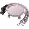 Aymzbd Rullo Addominale Silenzioso per Donne, Pilates, Allenamento di con Bande Elastiche, Esercizi per.