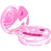 APLVFFZH Paletta Nuoto Allenamento con Impugnatura Palette Mano Disco Palmare Pagaia Piscina in Schiuma EVA Leggera per Resistenza E Adatta per Esercizi in, Rosa, Bianco