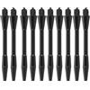 DIRBAK Confezione da 100 Bastoncini per aste per Freccette, Sostituzione dell'asta in Nylon PP, Leggero 50 mm / 2,0 Pollici Scuro, Resistente per Accessori Punta Fai-da-Te