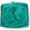 TOMETURE Trappola da Pesca Portatile Fish Cage in Nylon Verde | Rete Trappola a Maglie, per Aragoste e Granchi, Accessorio Pieghevole Ingombro Ridotto