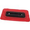OSOLADY Supporto per Pinna da Paddle Board in PVC con Accessorio di Montaggio per Tavole da Surf, Resistente alla Corrosione Marina, per Tavole da Surf e Paddleboard Gonfiabili, Rosso