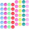 OSOLADY 50 Pezzi Palline da Ping Pong Colorate 40mm Senza Cuciture in Pp, Palline da Gioco e Competizione, per Decorazioni Festa e Locali di Intrattenimento Colore Casuale