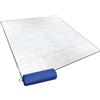 Generico Camping Mat 195cm Double Sided Aluminum Foil Sleeping Pad