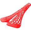 NULYLU Sella per Bicicletta da Mountain Bike in Plastico Rosso | Cuscino Bici Spesso, Installazione Facile, Struttura Traspirante, per Ciclismo