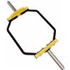 Gralara Hexagonal Barbell Bar Barra Esagonale Bar Bilanciere Esagonale Attrezzo Resistenza in Acciaio con Prese Comode per Esercizi a Corpo Intero Controllati