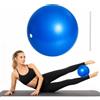Yerozhui Palla da pilates, 25 cm, da yoga, antiscivolo e robusta, piccola per fitness, fisioterapia, esercizi a casa o in studio, senza BPA e ftalati