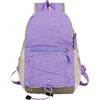 Generic Zaino da esterno - Borsa impermeabile con coulisse, zaino leggero da trekking, Viola, Refer to description, Unisex