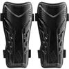 Baoblaze Parastinchi da Calcio Adulto Protezione Tibia Scudo Gambale Rigido Imbottitura EVA Fissaggio Doppio con Cinghie Adatti a Allenamento Partite Corsi, Array, Nero, Bambino