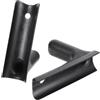 HEANUJJ Supporto per Bilanciere da Parete 2 Pezzi, Rack Nero in PC