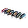 Abaodam 6 Pezzi Esca da Pesca Minnow Bait, Esca Artificiale Galleggiante, 9,7g, ABS, Forma Pesce Senza Coda, per Trota e Walleye, Pesca all'Aperto